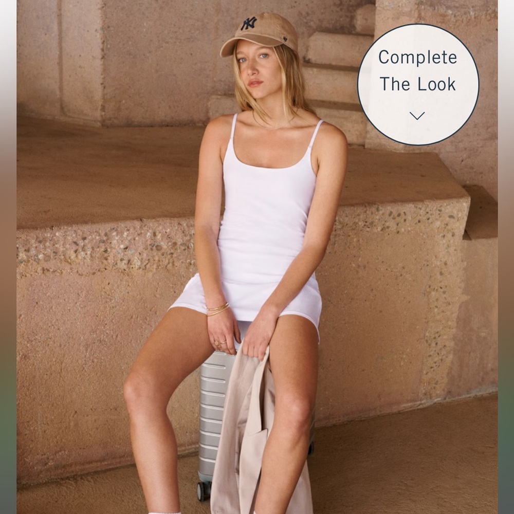 Abercrombie white tennis dress